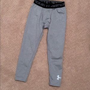 Boys under Armour size small cold gear pants